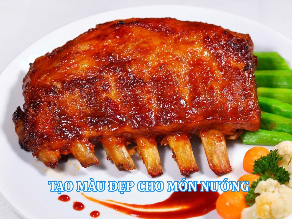 dầu màu điều có công dụng tạo màu đẹp cho món ăn