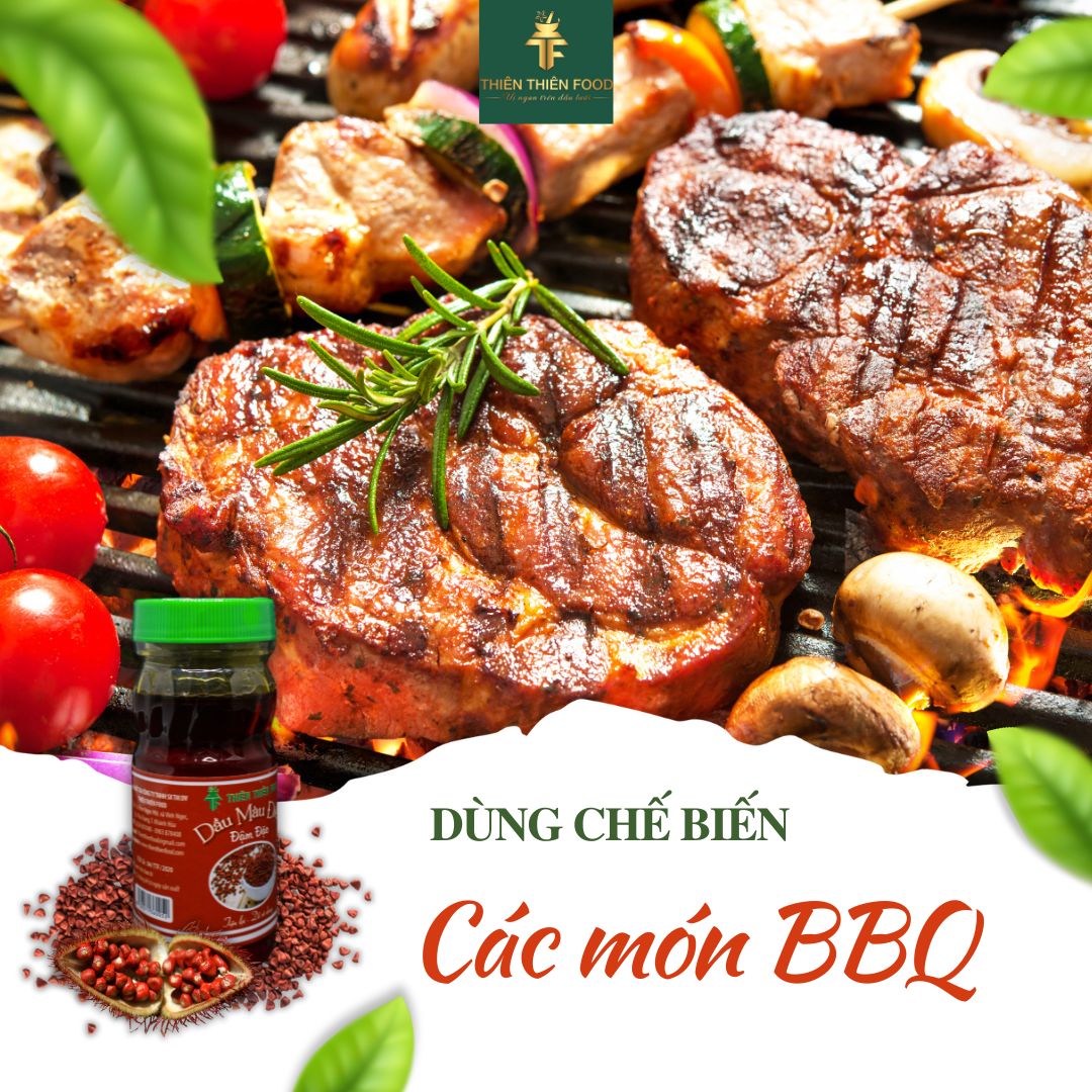 dầu màu điều dùng nấu món gì