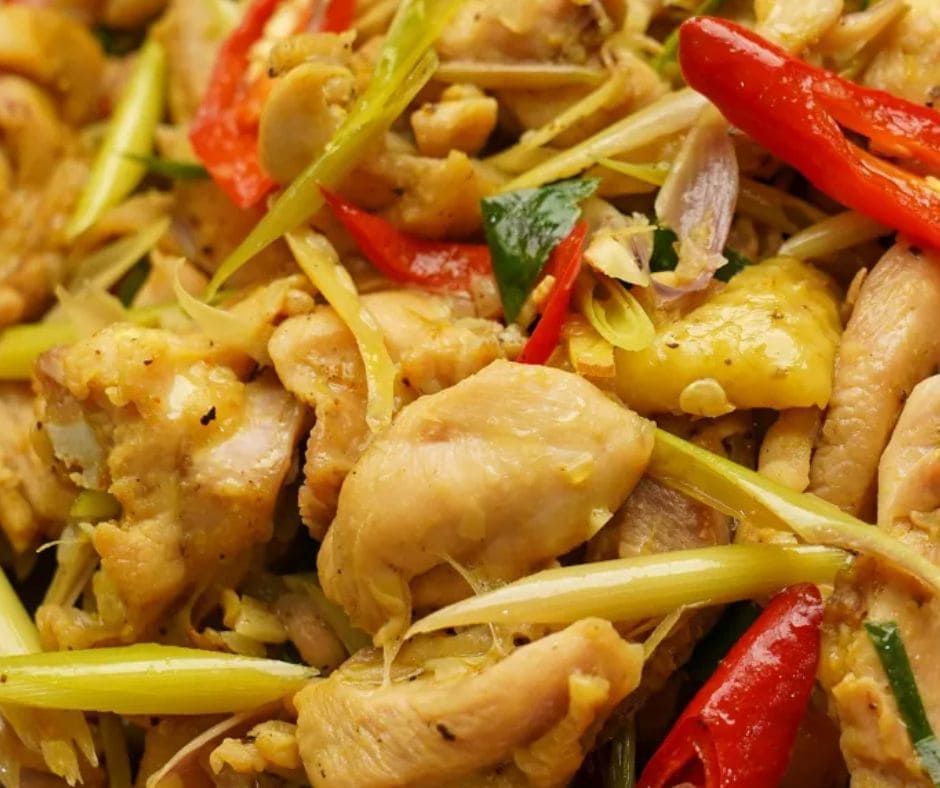 bí quyết xào gà ngon