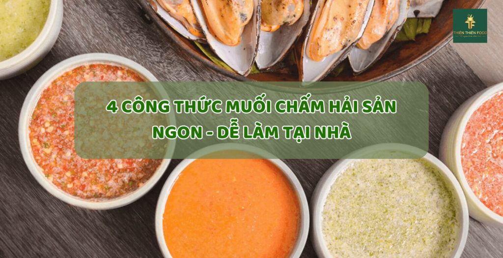 Công thức làm muối chấm hải sản chuẩn vị tại nhà