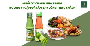 Muối ớt chanh Nha Trang Thiên Thiên Food - muối chấm hải sản với hương vị đậm đà làm say lòng thực khách