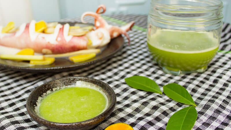 muối ớt chanh chấm hải sản Thiên Thiên Food