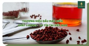 Thương hiệu Dầu Màu Điều uy tín, chất lượng hàng đầu Việt Nam Thiên Thiên Food