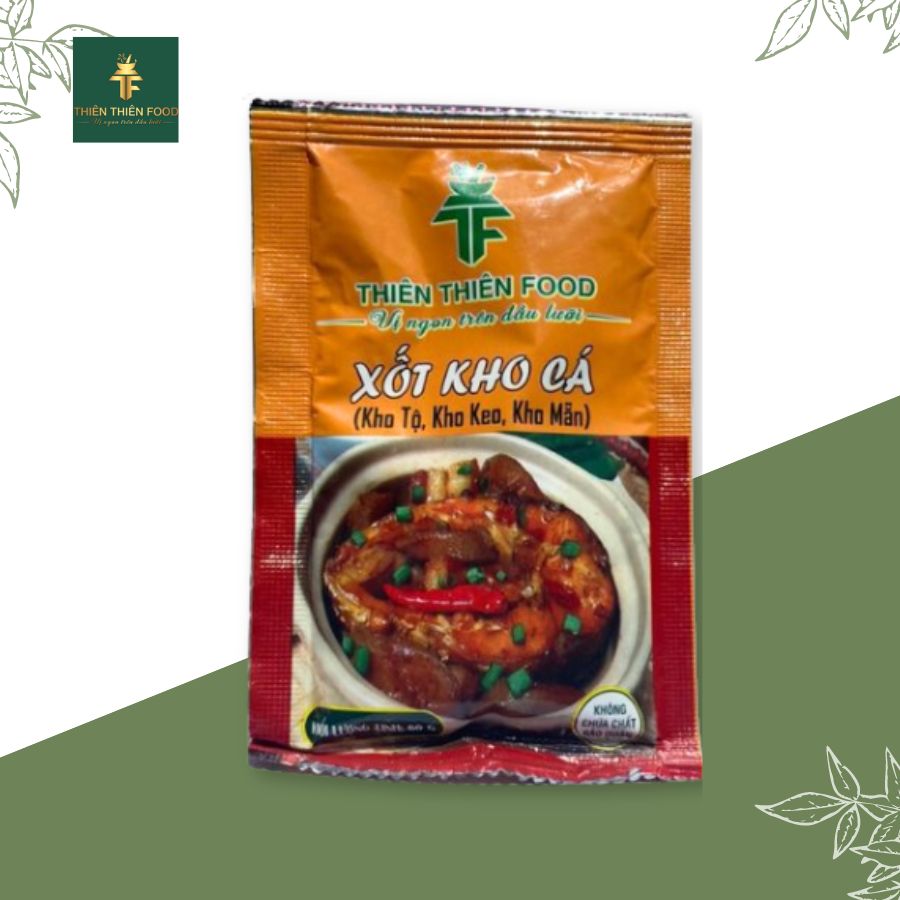 xốt kho cá Thiên Thiên Food gia vị hoàn chỉnh ngon, tiện lợi, chuẩn vị mẹ nấu