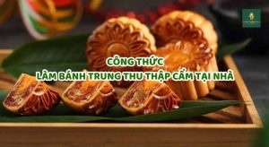 cách làm bánh trung thu thập cẩm tại nhà ai cũng làm được