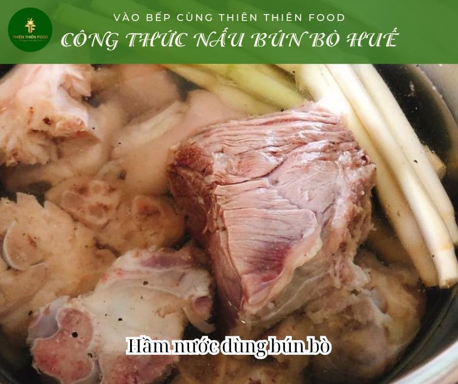 cách nấu bún bò huế ngon chuẩn vị