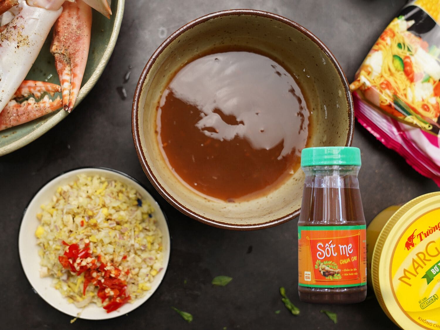 cách làm ghẹ sốt me chua cay ngon hấp dẫn