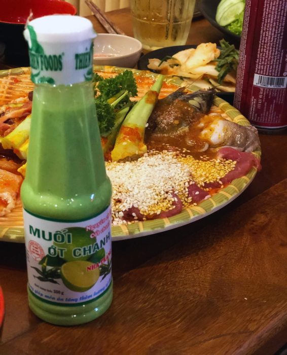 Muối ớt chanh Thiên Thiên Food dùng chấm thịt nướng ngon hấp dẫn