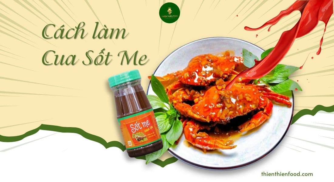 Cách làm cua sốt me ngon hấp dẫn tại nhà